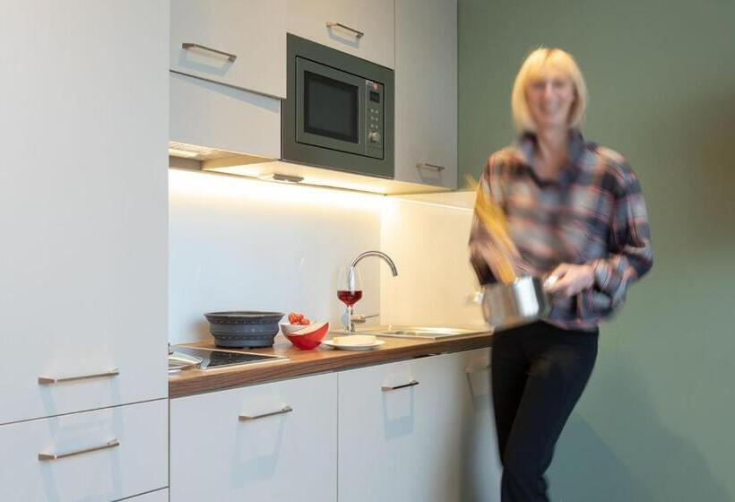 דירת חדר עם טרסה, Brera Serviced Apartments Munich West