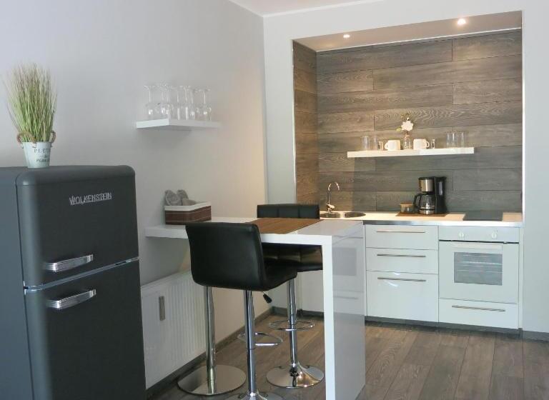 شقة غرفة واحدة مزودة بتراس, Engels Hof