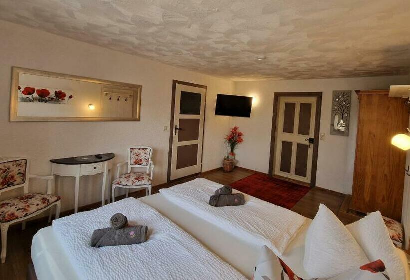 带大床的标准间, Pension Zum Alten Schulhaus