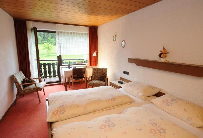 חדר סטנדרט עם מרפסת, Gasthof Schwarzwaldtanne