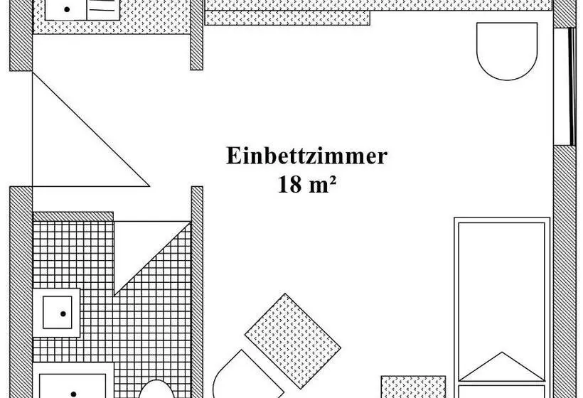 Single Deluxe Room, Rottaler Stuben
