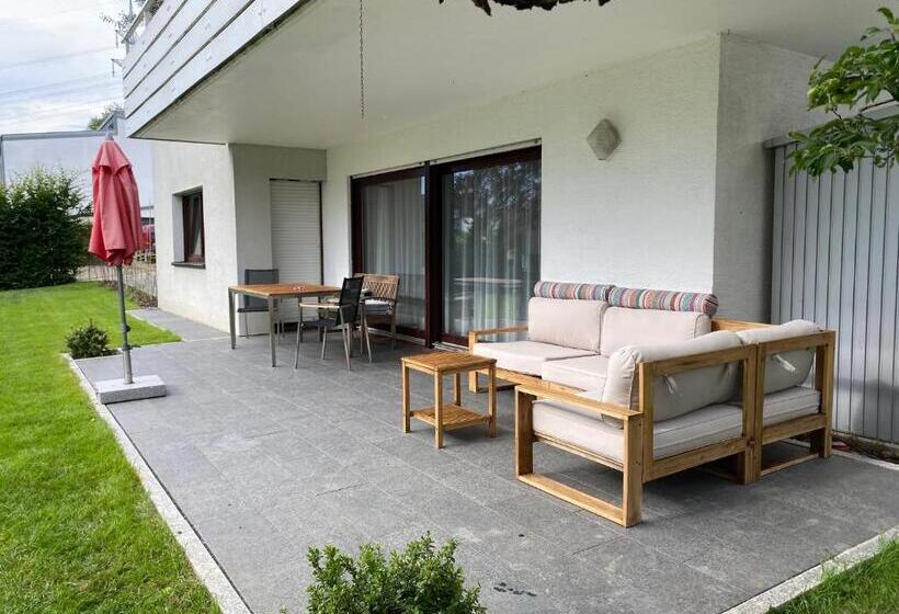 标准房带园景, Pension Karlsbad Am Waldrand