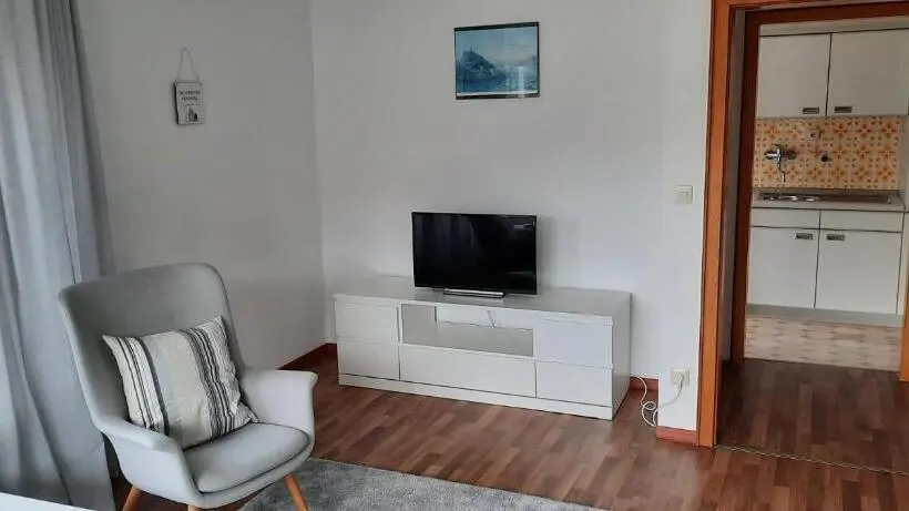 Huoneisto 1 Makuuhuone Parveke, Pension Schneider