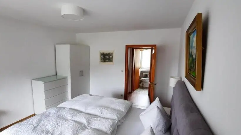 Huoneisto 1 Makuuhuone Parveke, Pension Schneider