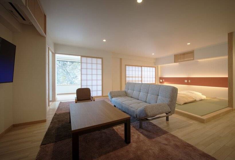 غرفة عائلية, Yumori Onsen Hostel