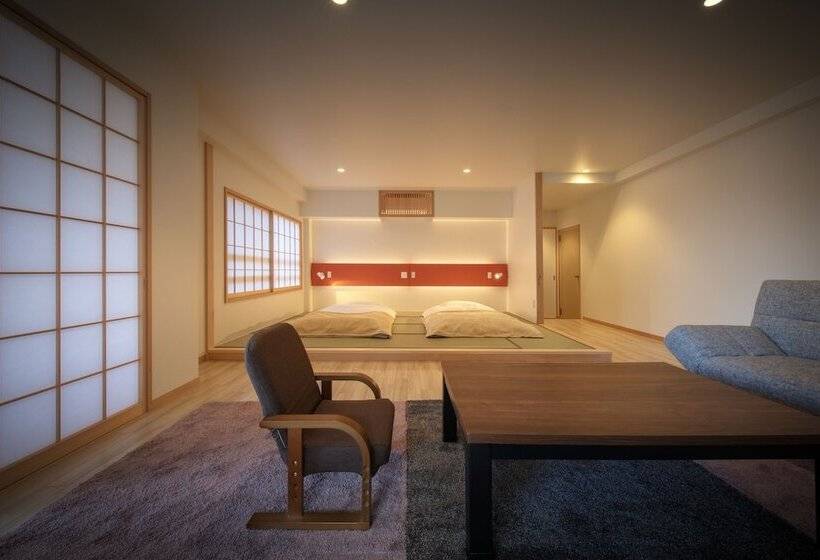 غرفة عائلية, Yumori Onsen Hostel