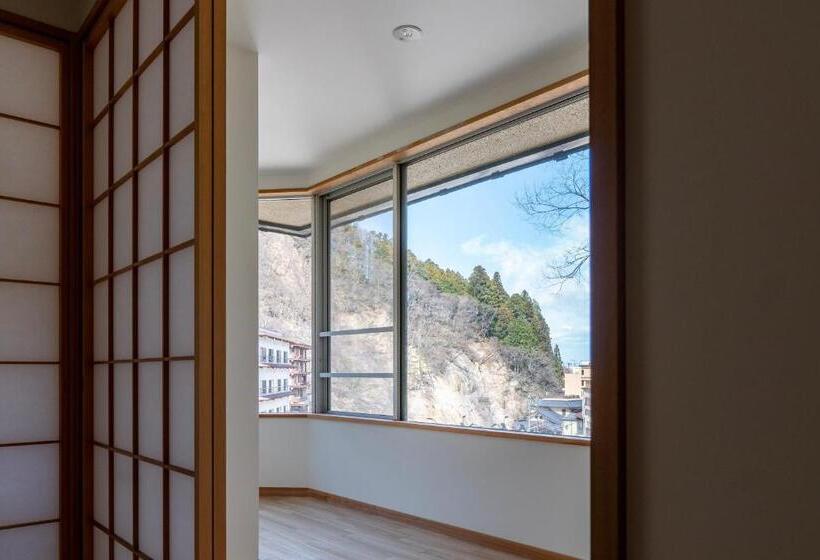 غرفة عائلية, Yumori Onsen Hostel