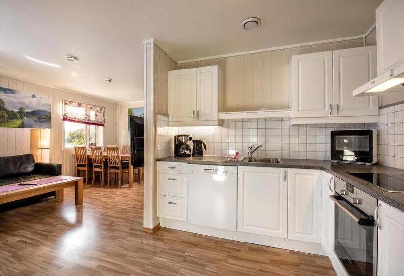 Апартаменты 1 Спальня с Видом, Førde Gjestehus Og Camping