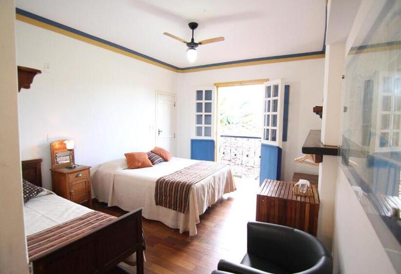 חדר סטנדרט לשלושה, Pousada Relíquias Do Tempo