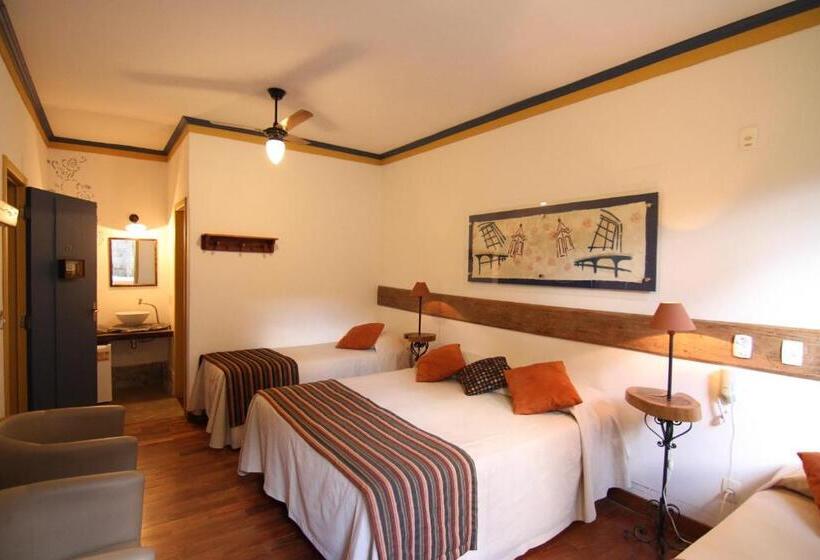 חדר דלוקס לארבעה, Pousada Relíquias Do Tempo