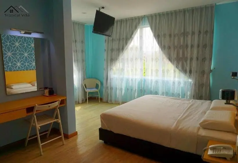 Deluxe-huone King-vuode, Tropical Villa Kuantan