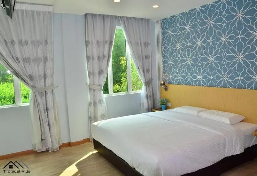 Deluxe-huone King-vuode, Tropical Villa Kuantan