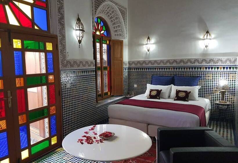 标准间带游泳池, Riad Soleil D Or