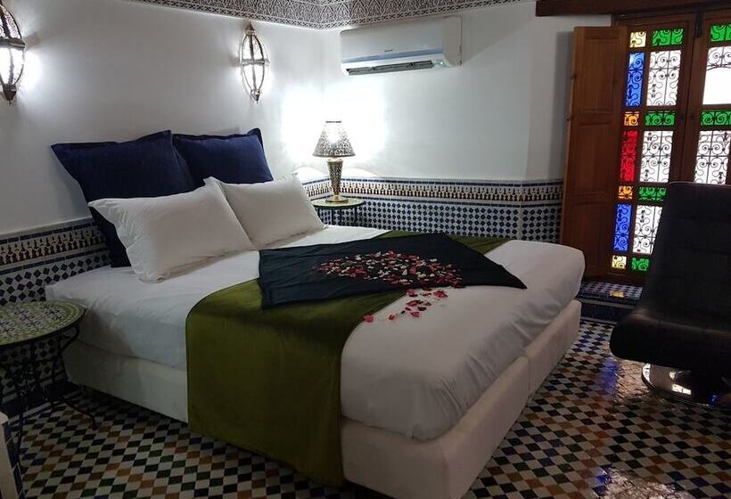 标准间带游泳池, Riad Soleil D Or