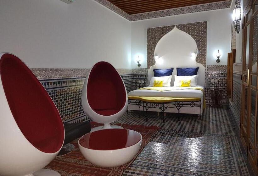 套房带泳池景, Riad Soleil D Or