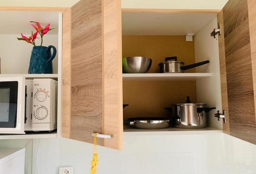 テラス付き１ベッドルームアパートメント, Brickyard Apartments Cluj