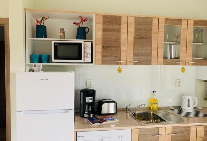 テラス付き１ベッドルームアパートメント, Brickyard Apartments Cluj