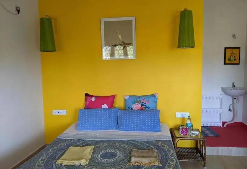 オーシャンビューデラックスルームバルコニー付き, Blue Moon Guest House