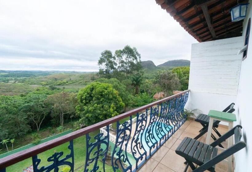 اتاق استاندارد با چشم‌انداز کوهستان, Pousada Travessias