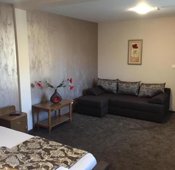 غرفة ديلوكس رباعية, Pensiunea Flora