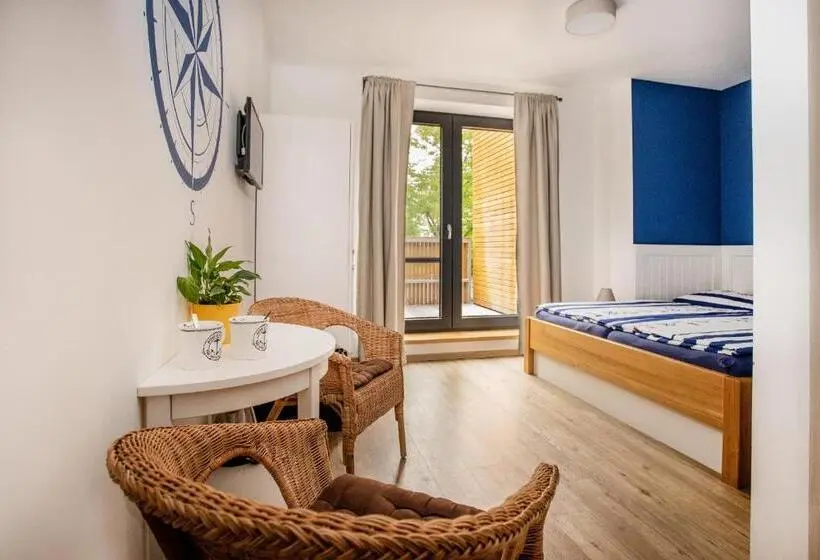 اتاق استاندارد با تخت بزرگ, Penzion Labska Marina