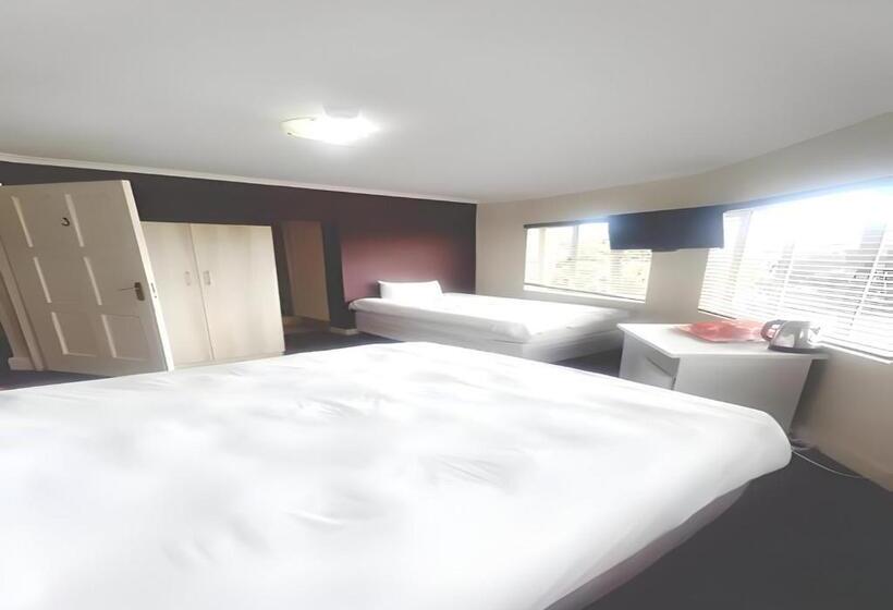 חדר סטנדרט לשלושה עם נוף לגינה, Kzn Park View Guest House