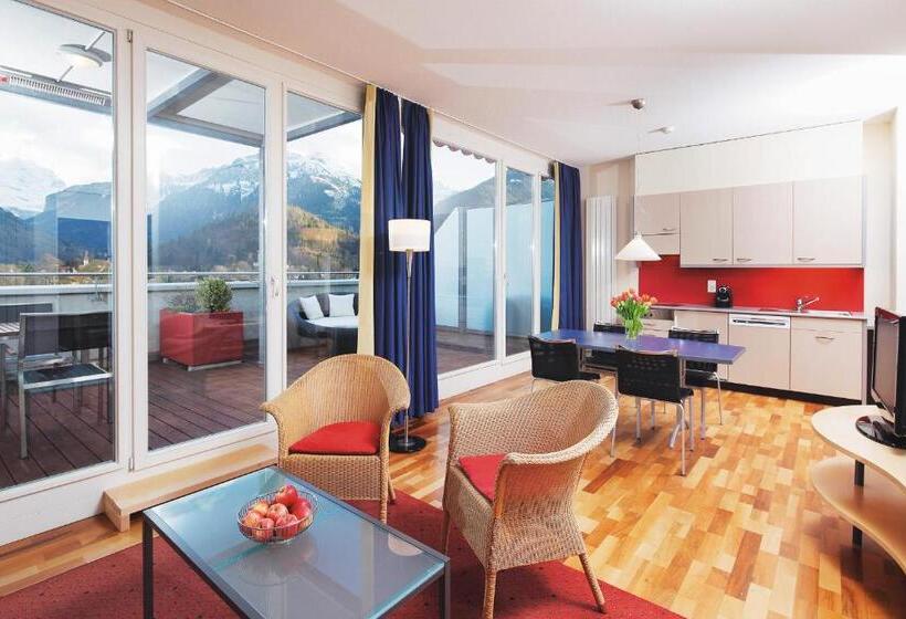 Апартаменты 1 Спальня с Видом, Hapimag Ferienwohnungen Interlaken