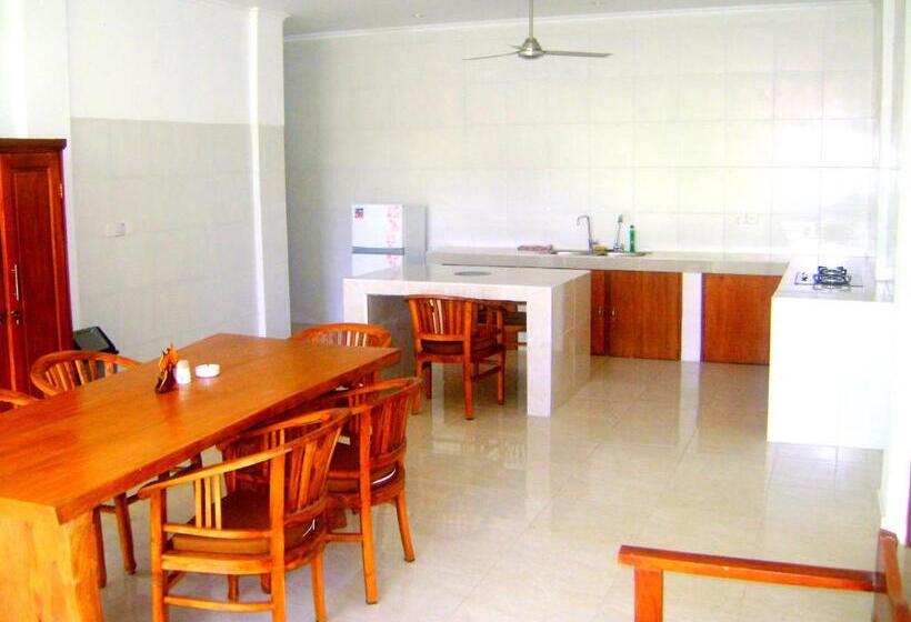Апартаменты 1 Спальня с Балконом, Villa Mangga Beach