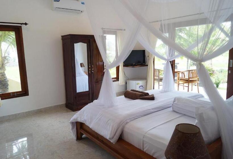 חדר סטנדרט נוף לגינה, Villa Mangga Beach