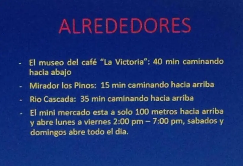 Standard-bungalow, Miradores Del Oso Perezoso
