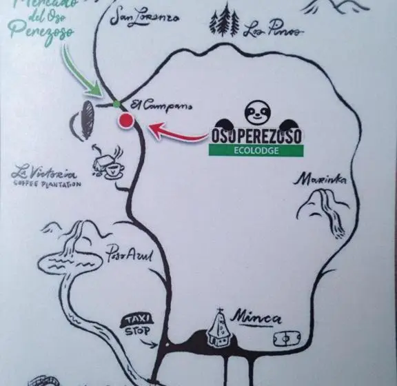 Perhebungalow, Miradores Del Oso Perezoso
