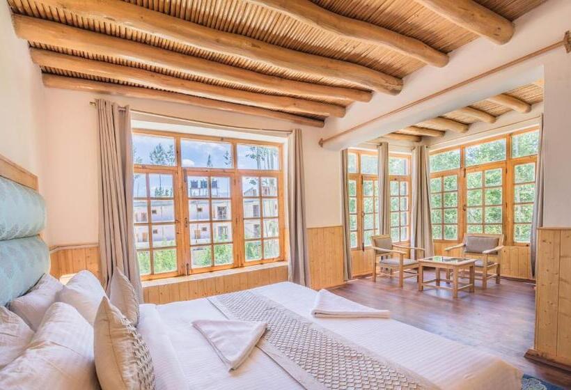 غرفة قياسية سرير كينج, The Silk Route Ladakh