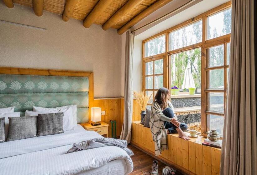 غرفة قياسية سرير كينج, The Silk Route Ladakh