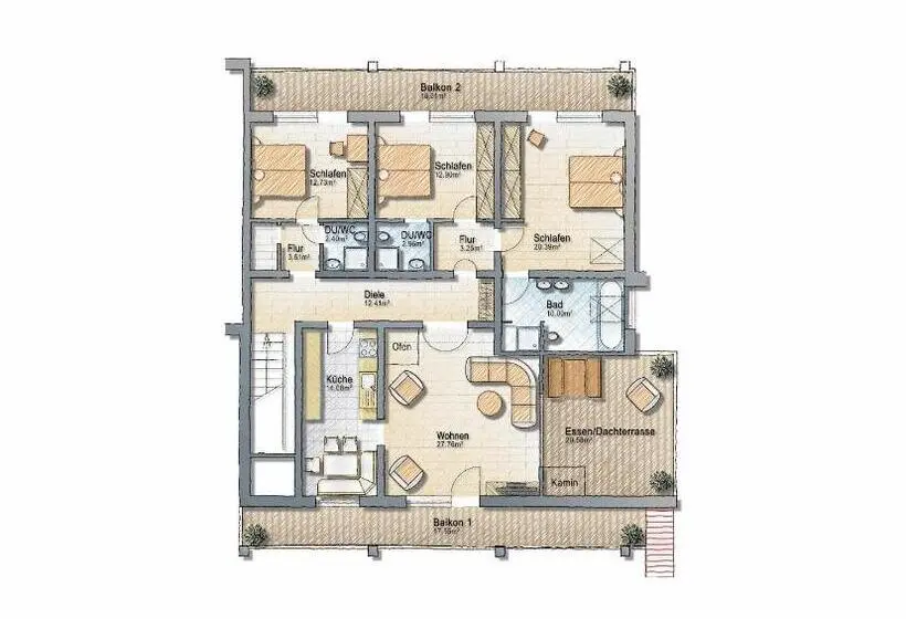 1ベッドルームのスーペリアアパートメント, Alp Chalet