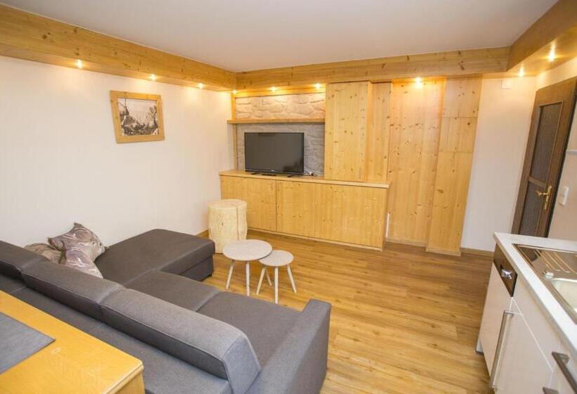 침실 1개 테라스 아파트, Alp Chalet