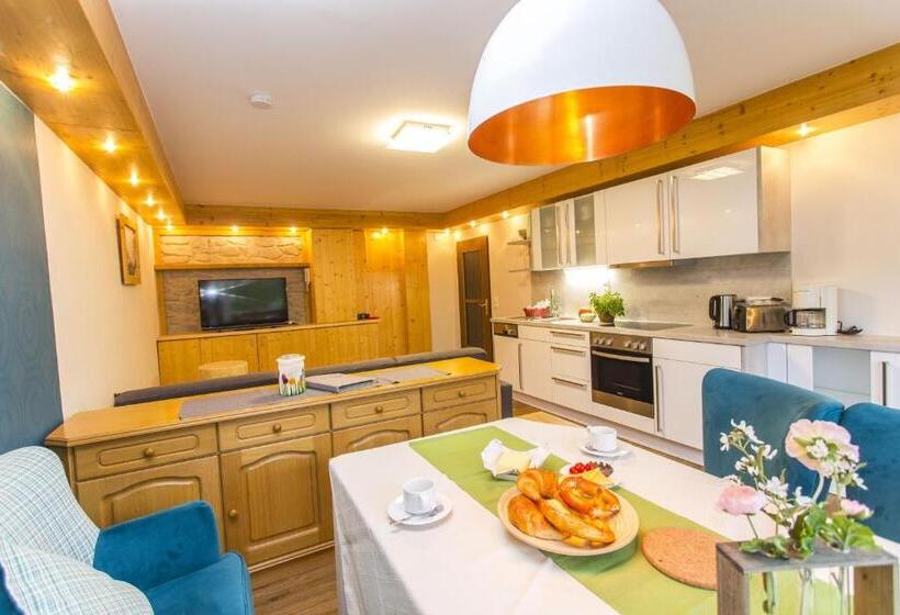 침실 1개 테라스 아파트, Alp Chalet