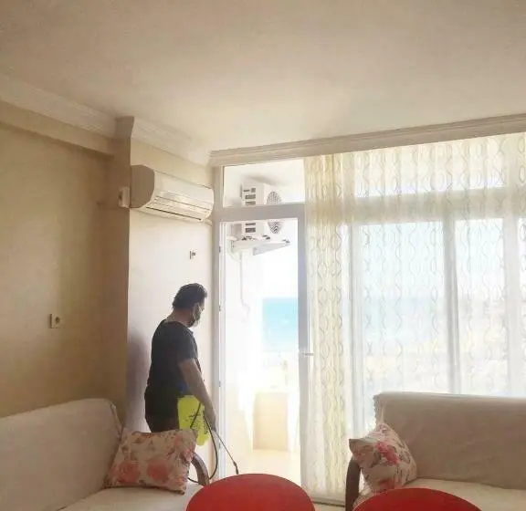 Huoneisto 1 Makuuhuone Parveke, Hakan Apart Otel