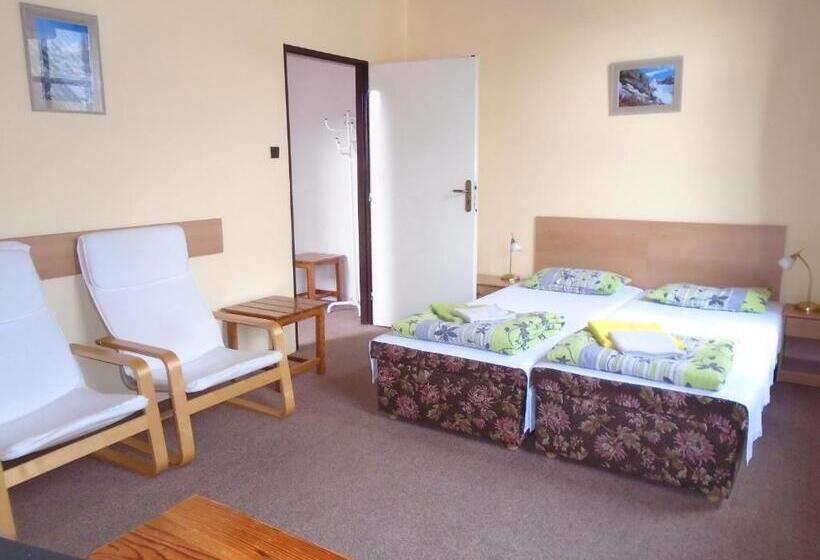 اتاق استاندارد سه نفره, Wellness Penzion Lázně Jablonec