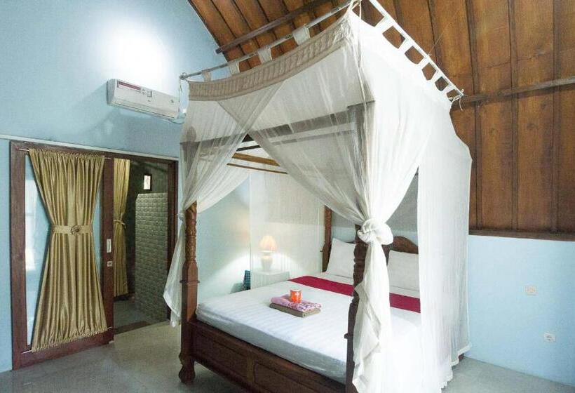 غرفة قياسية مزوَّدة بتراس, Ina Gili Guesthouse