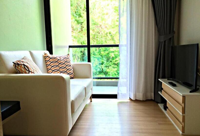 침실 1개 디럭스 아파트, Happy Place Official