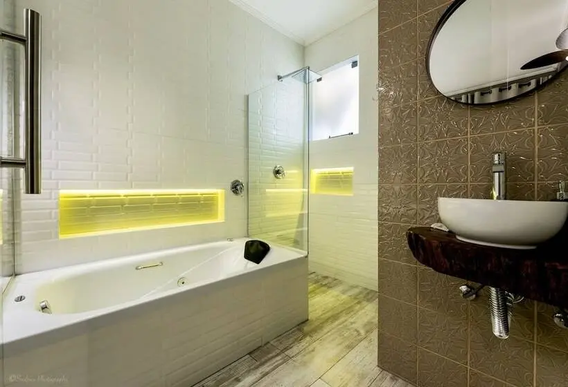 デラックスルーム, Villa Aye Pousada Boutique Petfriendly Antigo Chalés Santa Catarina