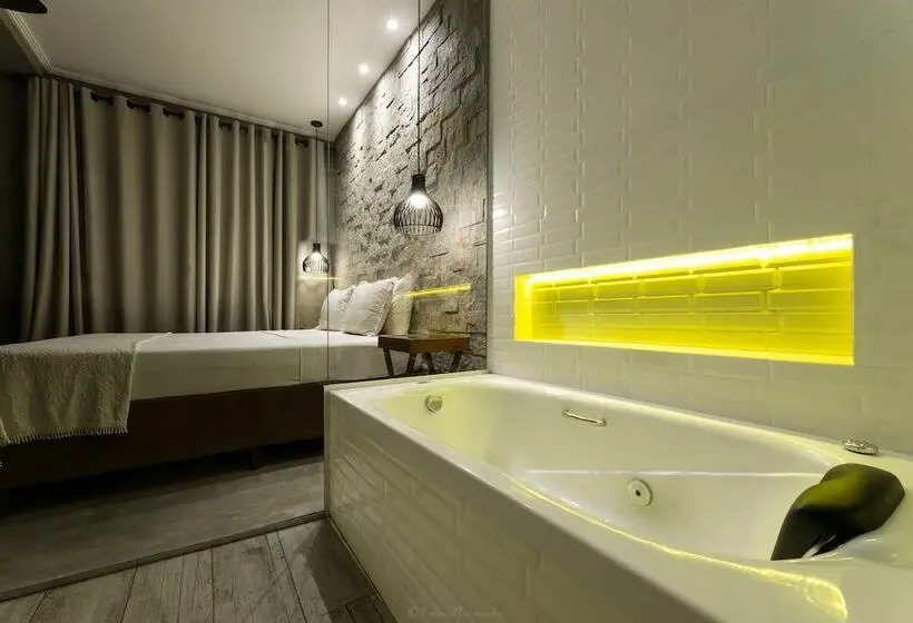 デラックスルーム, Villa Aye Pousada Boutique Petfriendly Antigo Chalés Santa Catarina