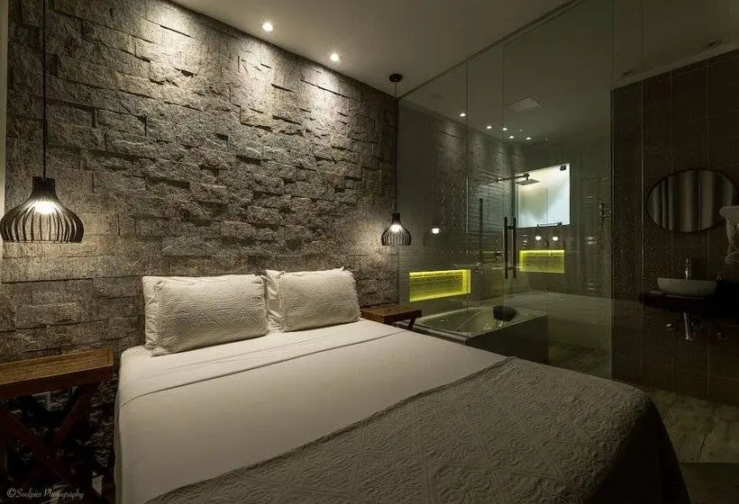 デラックスルーム, Villa Aye Pousada Boutique Petfriendly Antigo Chalés Santa Catarina