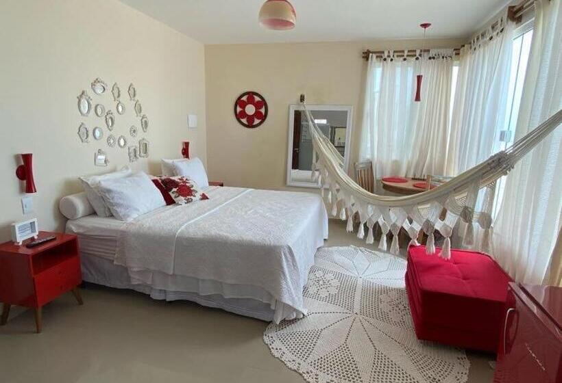 带大床的套房, Pousada Potigua