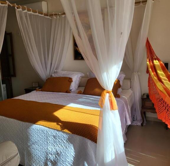 带大床的套房, Pousada Potigua