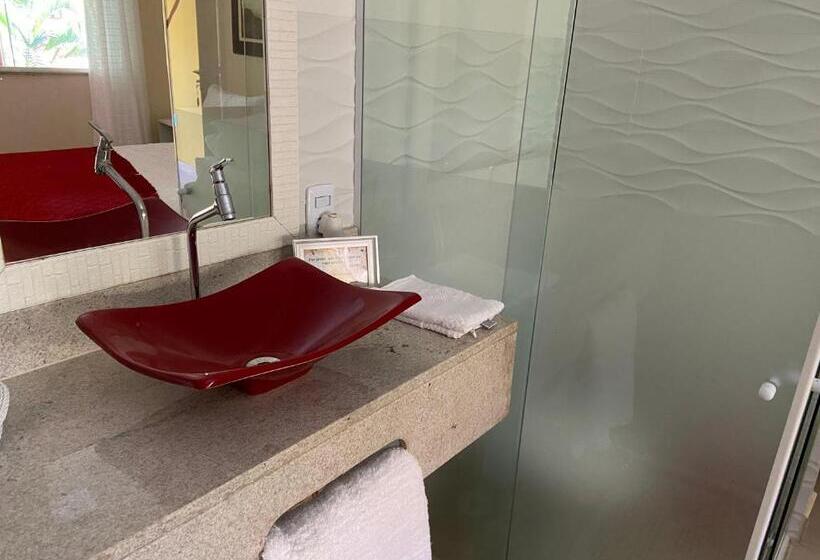 带大床的标准工作室, Pousada Potigua