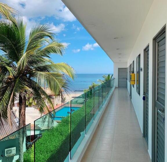 带1个卧室带花园景观的公寓, Blue Aparta