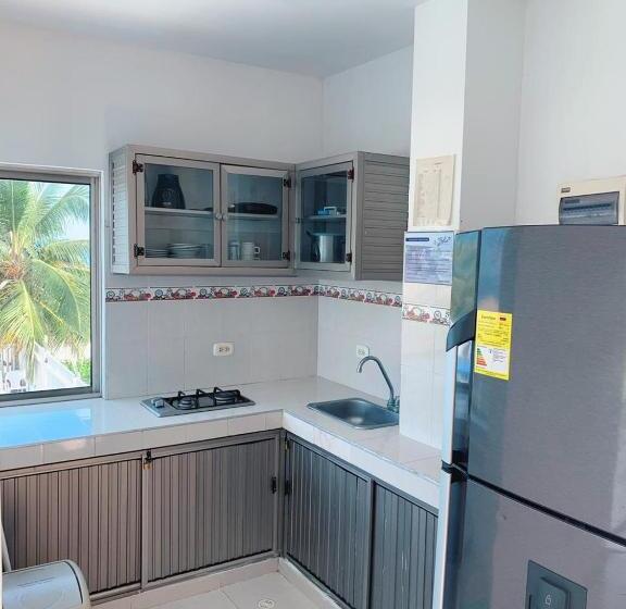 带1个卧室的带海景的公寓, Blue Aparta