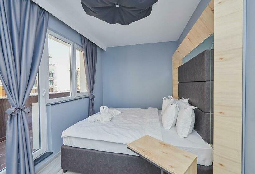 침실 1개 아파트 측면 바다 전망, Botabara Del Mar Boutique