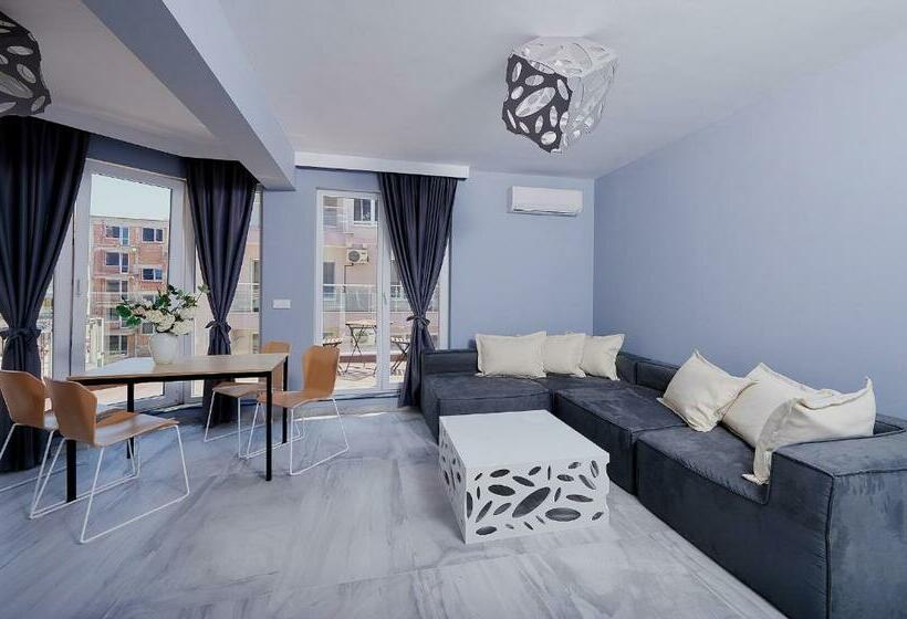 침실 1개 아파트 측면 바다 전망, Botabara Del Mar Boutique